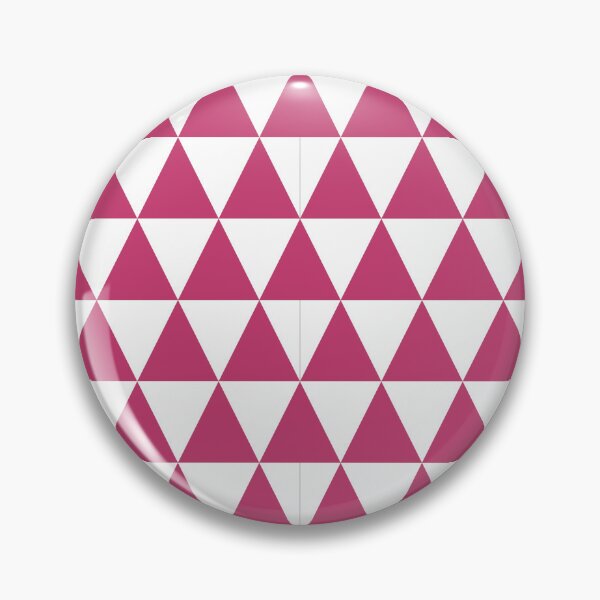 Item preview, White And Magenta Triangle Grid Pattern designed and sold by pattern-archive.