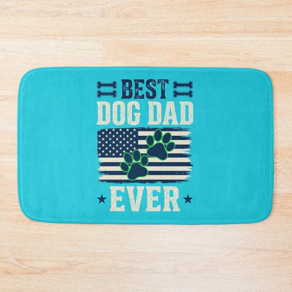 Item preview, Best Dog Dad Ever American Flag Paw Print designed and sold by GiaoCalonas.