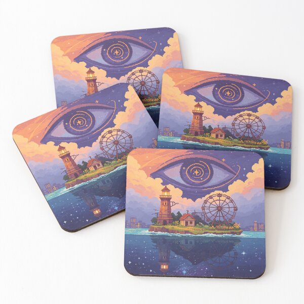 Item preview, Starring Eye Archipelago Pixel Dreamscape designed and sold by aolisakshop.