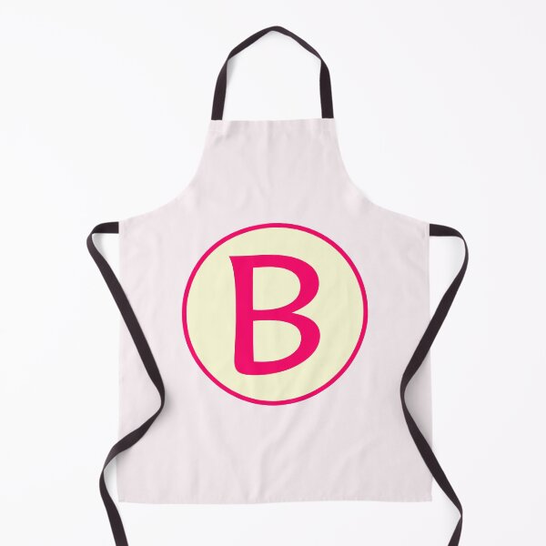Artikelvorschau, Rosa Alphabet Buchstabe B Kreis entworfen und verkauft von Jeallan Designs.