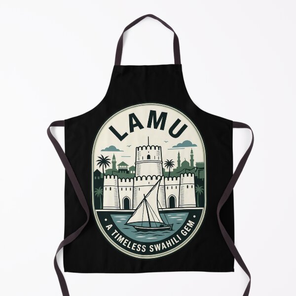 Item preview, Lamu Kenya Swahili Vintage Travel Emblem designed and sold by k3rstman1.