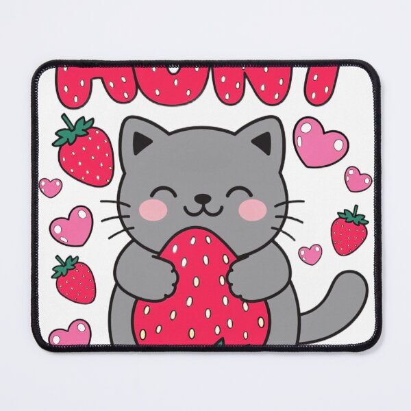 Item preview, Cute Strawberry Cat Aunt designed and sold by moch-vectors.