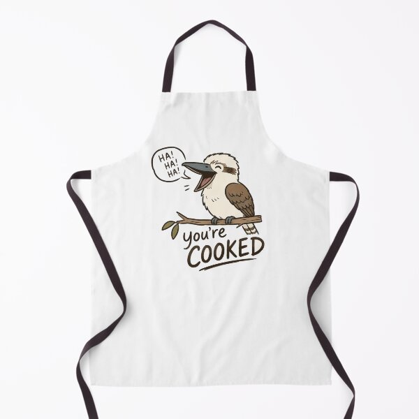 Item preview, You're Cooked Kookaburra Funny Australian Slang Bird designed and sold by Yellowriversss.