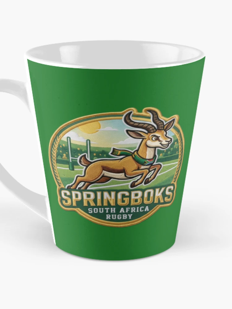 Thumbnail 3 of 4, Coffee Mug, Springboks Rugby designed and sold by SaltCraft.