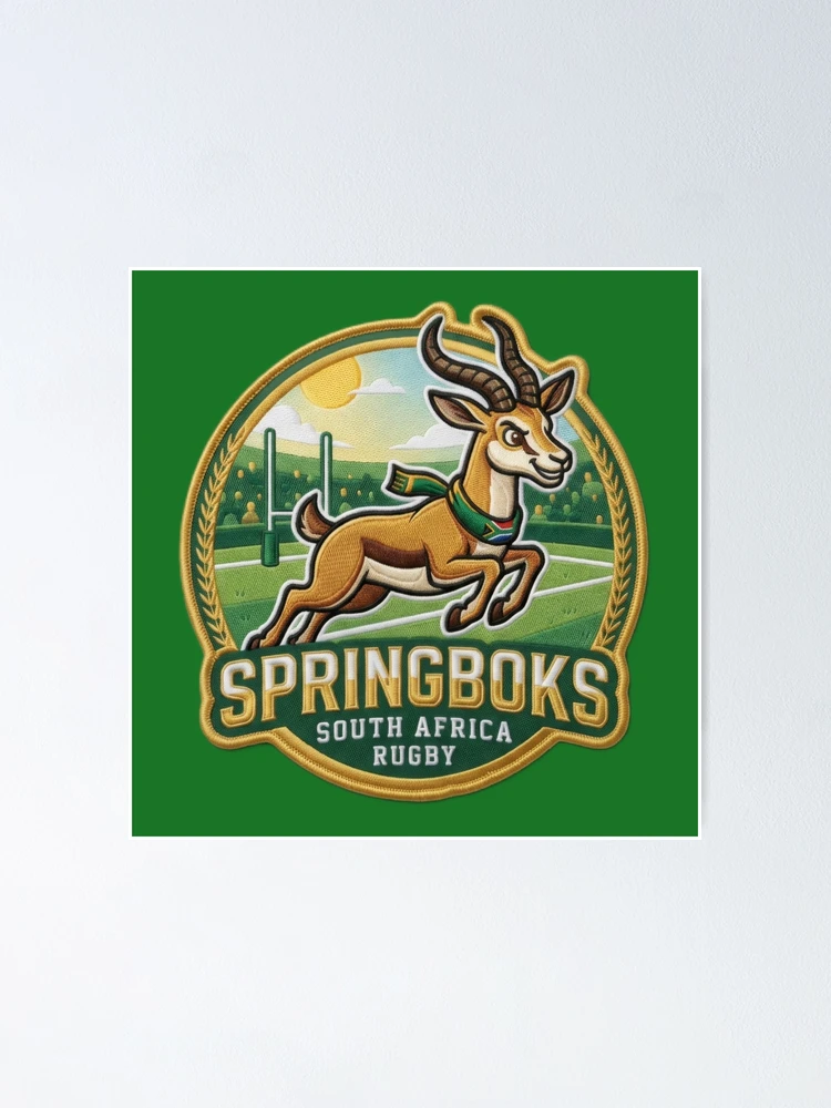 Thumbnail 1 of 3, Poster, Springboks Rugby designed and sold by SaltCraft.