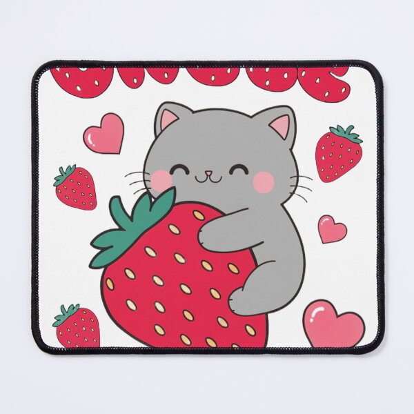 Item preview, Cute Strawberry Cat Uncle designed and sold by Tafa_Design.