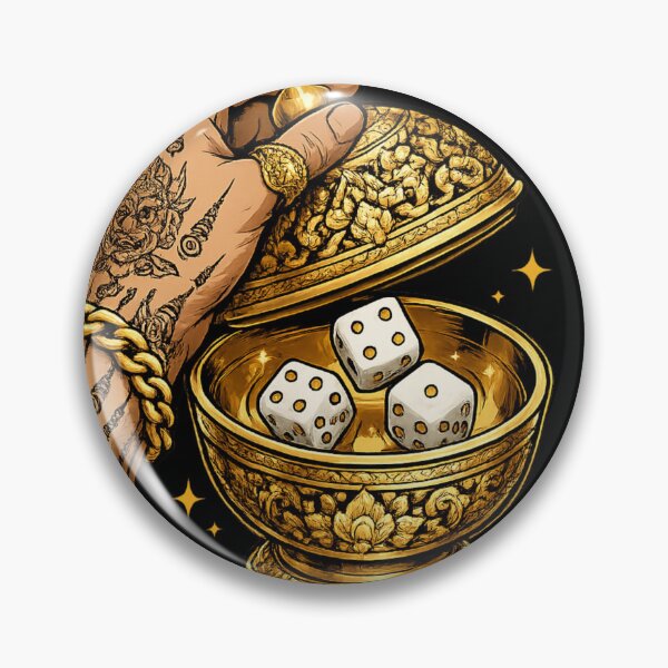 Item preview, Hi-Lo Sic Bo — Thai Dice Game Sak Yant Streetwear designed and sold by NUFADE.