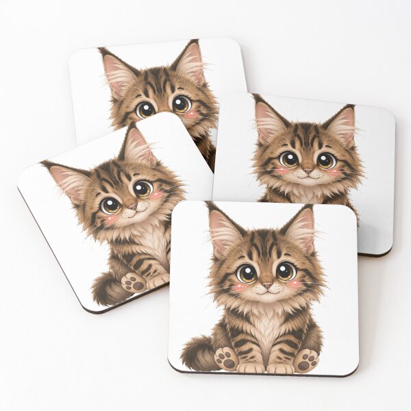 Item preview, Cute Maine Coon Kitten designed and sold by MySthore.