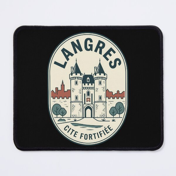 Item preview, Langres France Vintage Travel Emblem designed and sold by k3rstman1.