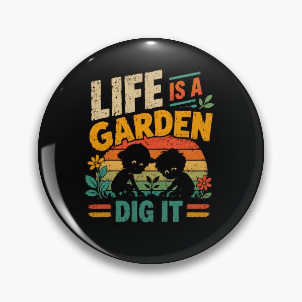Item preview, Life Is A Garden Dig It Gardening Plant Lover Gardener designed and sold by JonesFlora2025.