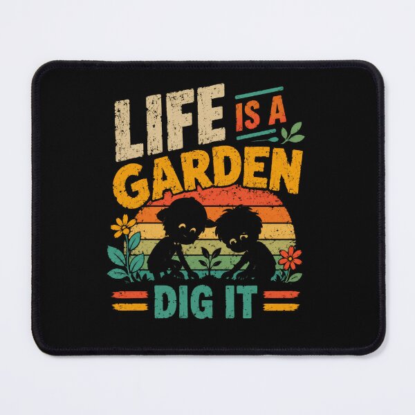 Item preview, Life Is A Garden Dig It Gardening Plant Lover Gardener designed and sold by JonesFlora2025.