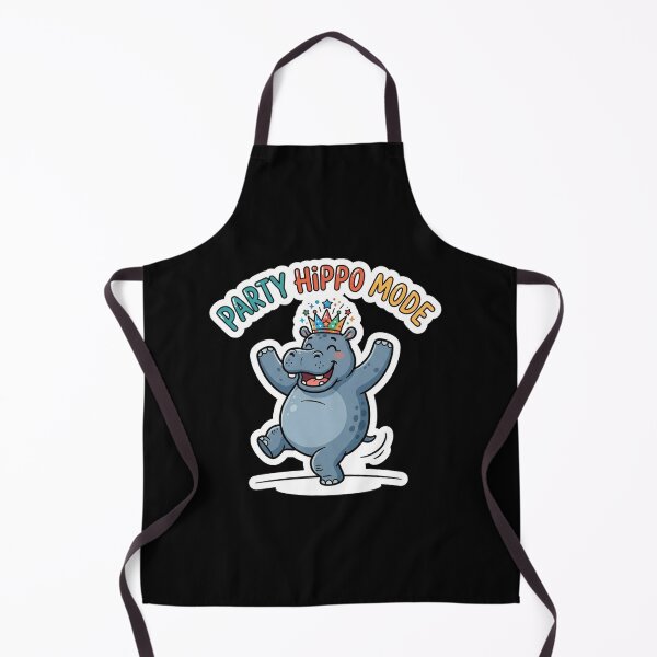 Item preview, Funny Dancing Hippo Party Animal Celebration designed and sold by Owcomm.
