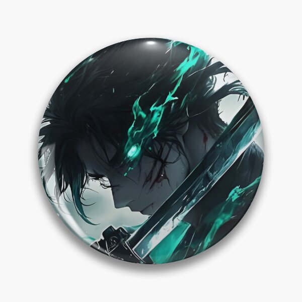 Item preview, Shadow Samurai Anime Warrior | Dark Fantasy Katana Spirit Energy Anime Art designed and sold by Dyan4.