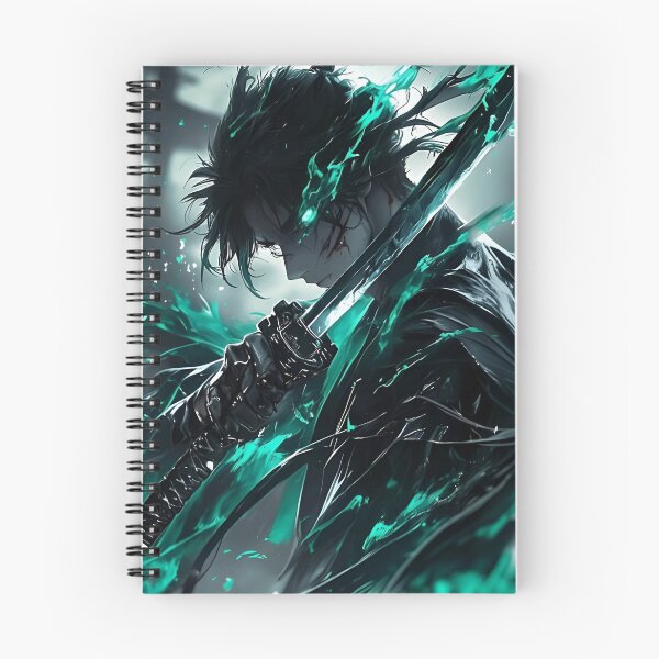 Item preview, Shadow Samurai Anime Warrior | Dark Fantasy Katana Spirit Energy Anime Art designed and sold by Dyan4.