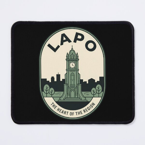 Item preview, Lapo Vintage Travel Emblem Clock Tower Badge designed and sold by k3rstman1.