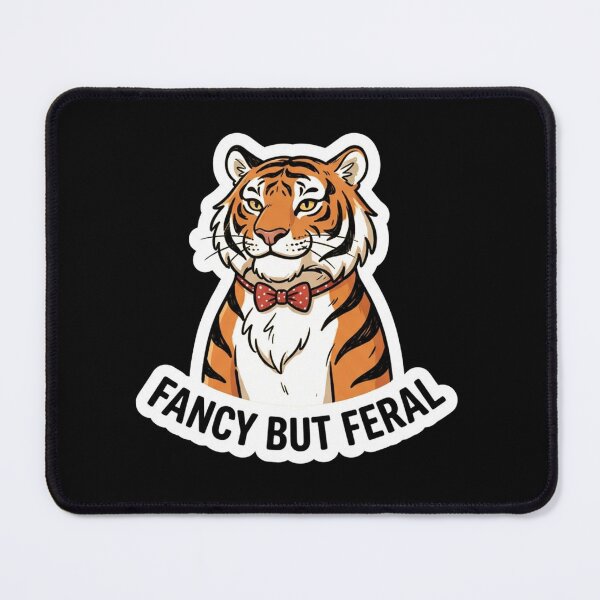 Item preview, Fancy Tiger Wearing A Bow Tie designed and sold by Owcomm.