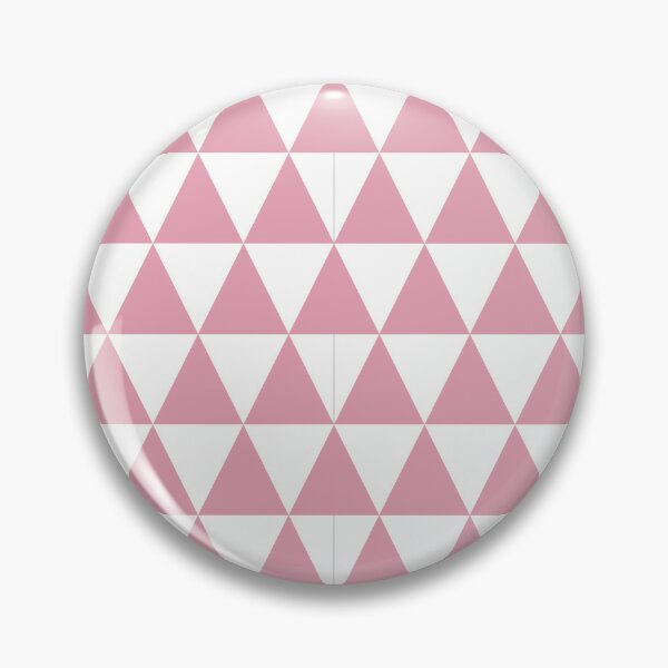 Item preview, White And Rose Triangle Grid Pattern designed and sold by pattern-archive.