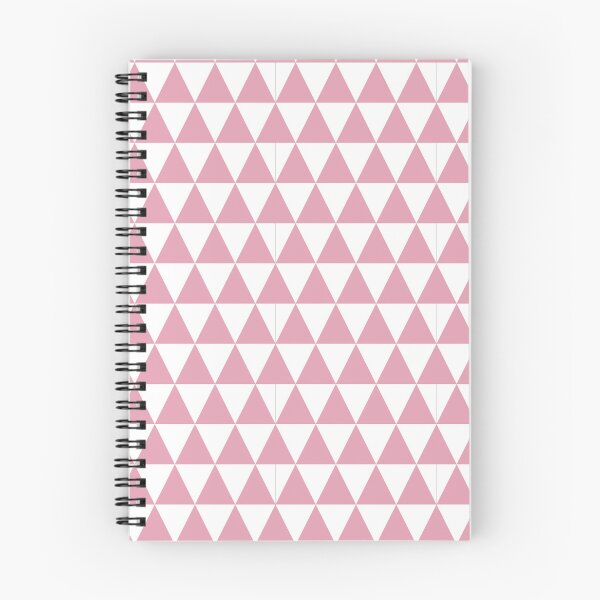 Item preview, White And Rose Triangle Grid Pattern designed and sold by pattern-archive.