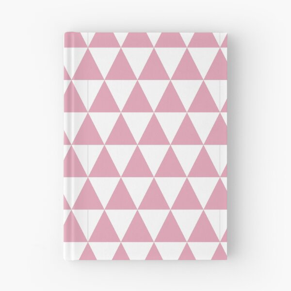 Item preview, White And Rose Triangle Grid Pattern designed and sold by pattern-archive.
