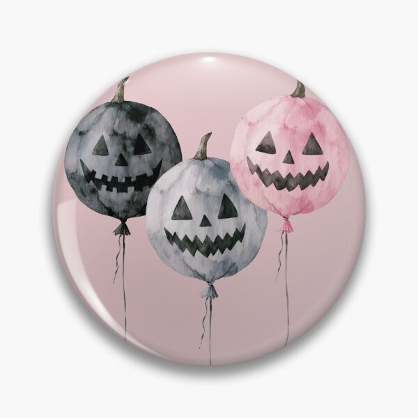 Item preview, Halloween Pumpkin Balloons | Watercolor Jack-o’-Lantern | Cute Spooky Decor designed and sold by toriodesigns.