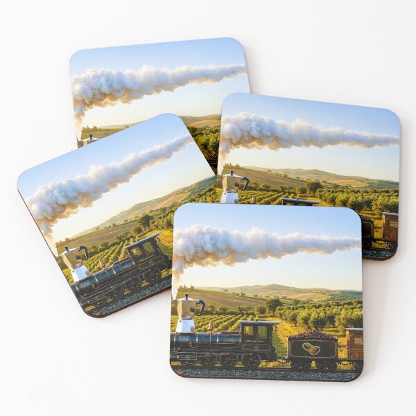 Item preview, Italian Coffee Train designed and sold by ales-panz.