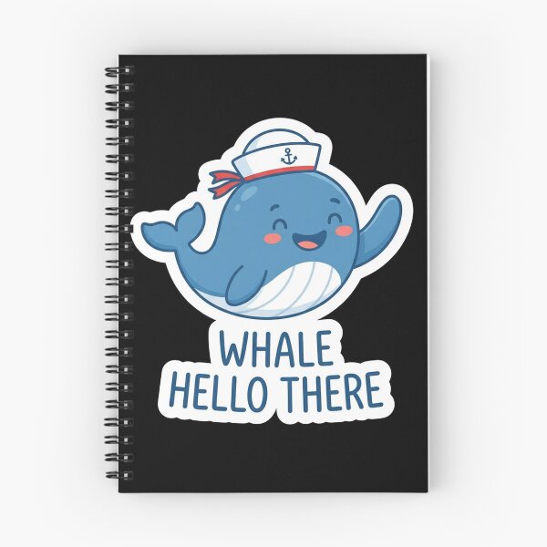 Item preview, Cute Sailor Whale Saying Hello There designed and sold by Owcomm.