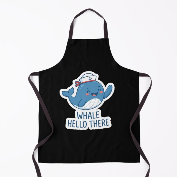 Item preview, Cute Sailor Whale Saying Hello There designed and sold by Owcomm.