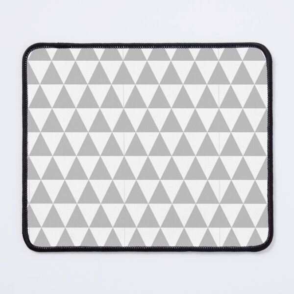 Item preview, White And Silver Triangle Grid Pattern designed and sold by pattern-archive.