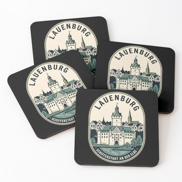 Item preview, Lauenburg Germany Vintage Travel Emblem Schifferstadt Elbe designed and sold by k3rstman1.