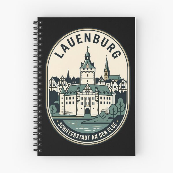 Item preview, Lauenburg Germany Vintage Travel Emblem Schifferstadt Elbe designed and sold by k3rstman1.