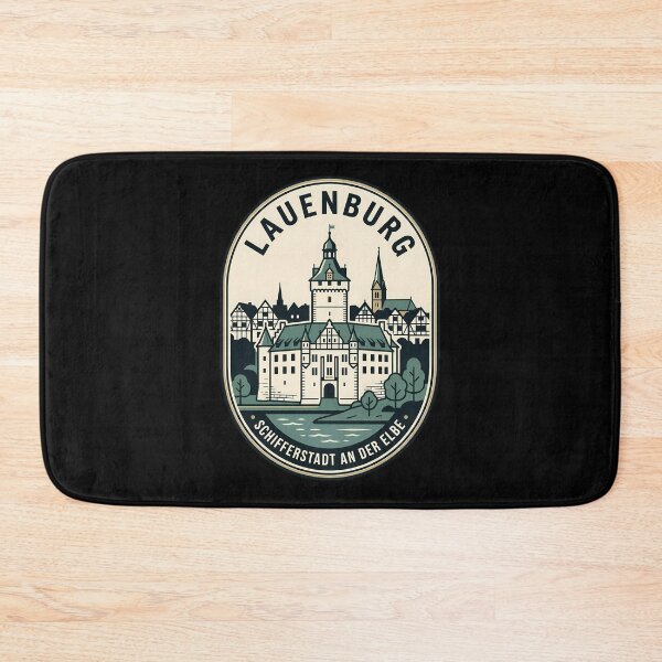 Item preview, Lauenburg Germany Vintage Travel Emblem Schifferstadt Elbe designed and sold by k3rstman1.