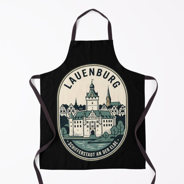 Item preview, Lauenburg Germany Vintage Travel Emblem Schifferstadt Elbe designed and sold by k3rstman1.