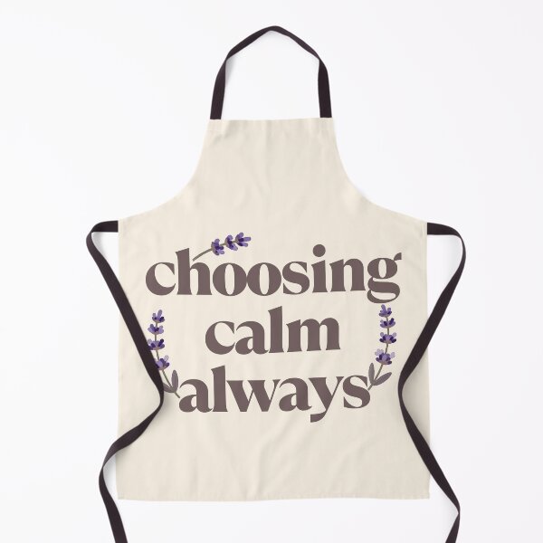 Item preview, Choosing Calm Always – Inspirational Wellness Typography Design designed and sold by CosmicQuietLab.
