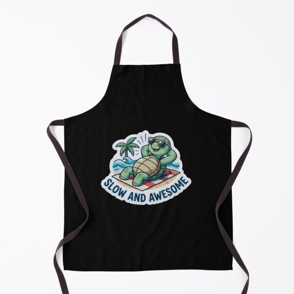 Item preview, Cool Turtle Relaxing on Tropical Beach designed and sold by Owcomm.