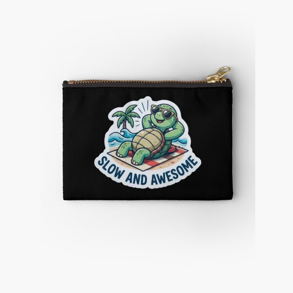 Item preview, Cool Turtle Relaxing on Tropical Beach designed and sold by Owcomm.