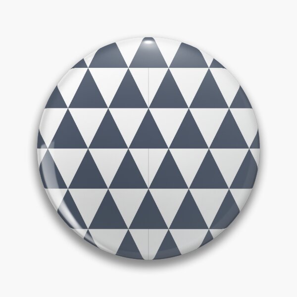 Item preview, White And Slate Triangle Grid Pattern designed and sold by pattern-archive.