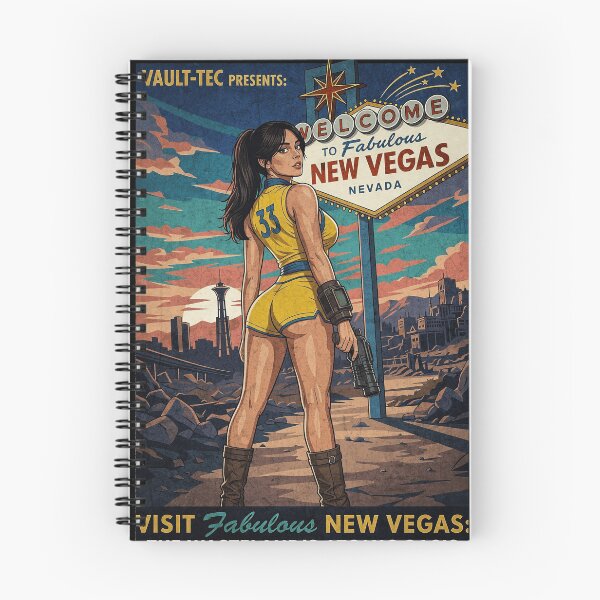 Item preview, New Vegas Retro Travel Poster designed and sold by Fictional Ink Society.