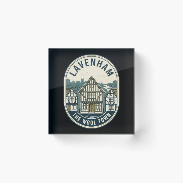 Item preview, Lavenham The Wool Town Vintage Travel Emblem designed and sold by k3rstman1.