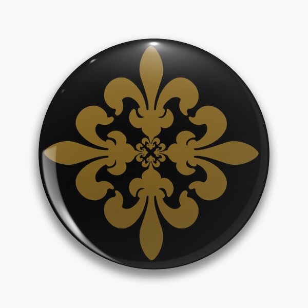 Item preview, Golden Royal Fleur de Lis Elegant Pattern. designed and sold by Jyoti-Quotes.