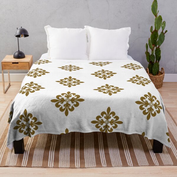 Item preview, Golden Royal Fleur de Lis Elegant Pattern. designed and sold by Jyoti-Quotes.