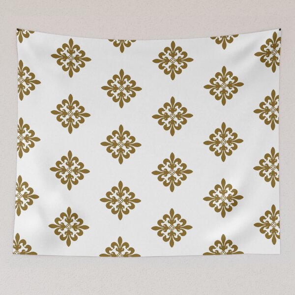 Item preview, Golden Royal Fleur de Lis Elegant Pattern. designed and sold by Jyoti-Quotes.