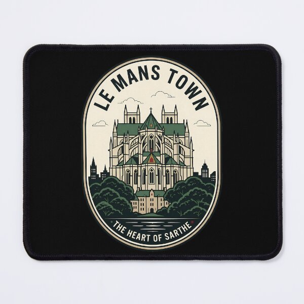 Item preview, Le Mans Town France Vintage Travel Emblem designed and sold by k3rstman1.