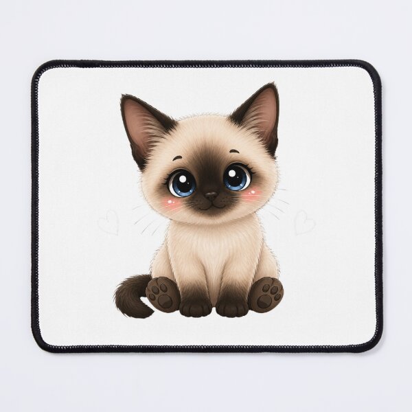 Item preview, Cute Siamese Kitten designed and sold by MySthore.