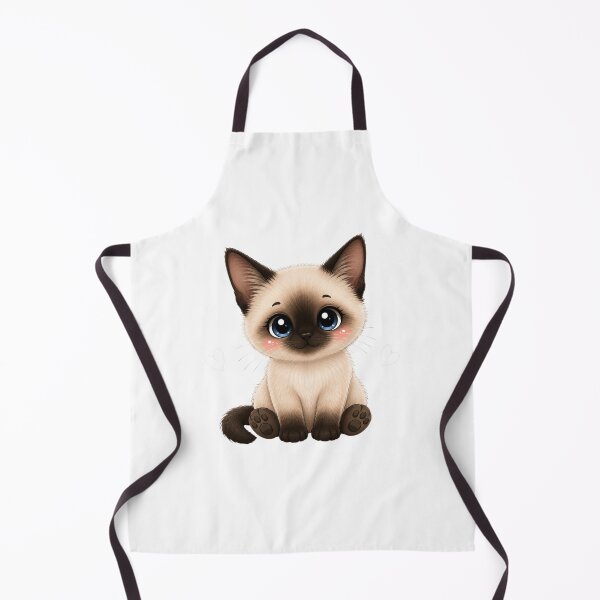 Item preview, Cute Siamese Kitten designed and sold by Mysthor-Designs.