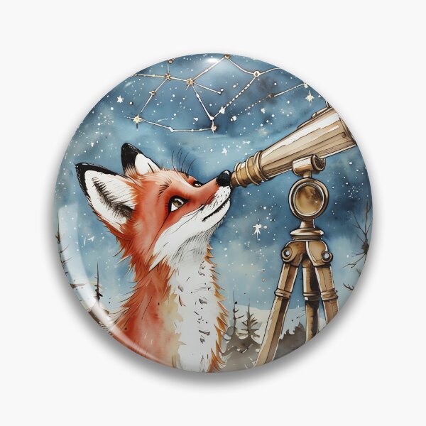 Item preview, The Astronomer Fox designed and sold by ONYX Pixee.