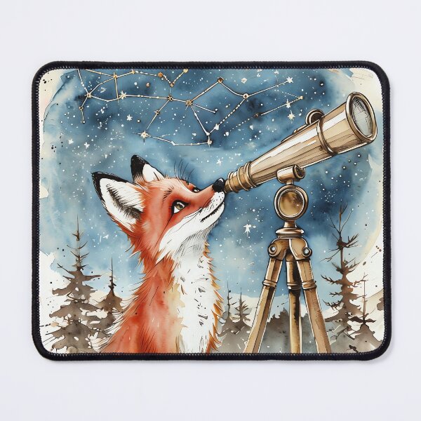 Item preview, The Astronomer Fox designed and sold by ONYX Pixee.