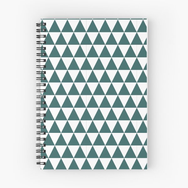 Item preview, White And Teal Triangle Grid Pattern designed and sold by pattern-archive.