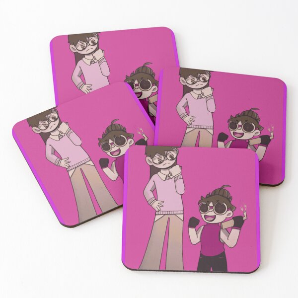 Item preview, Retro Pink Besties Doodle designed and sold by VividHollow.