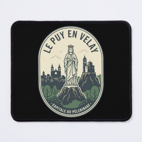 Item preview, Le Puy En Velay France Vintage Travel Emblem designed and sold by k3rstman1.