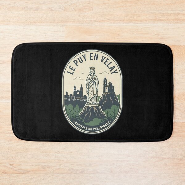 Item preview, Le Puy En Velay France Vintage Travel Emblem designed and sold by k3rstman1.